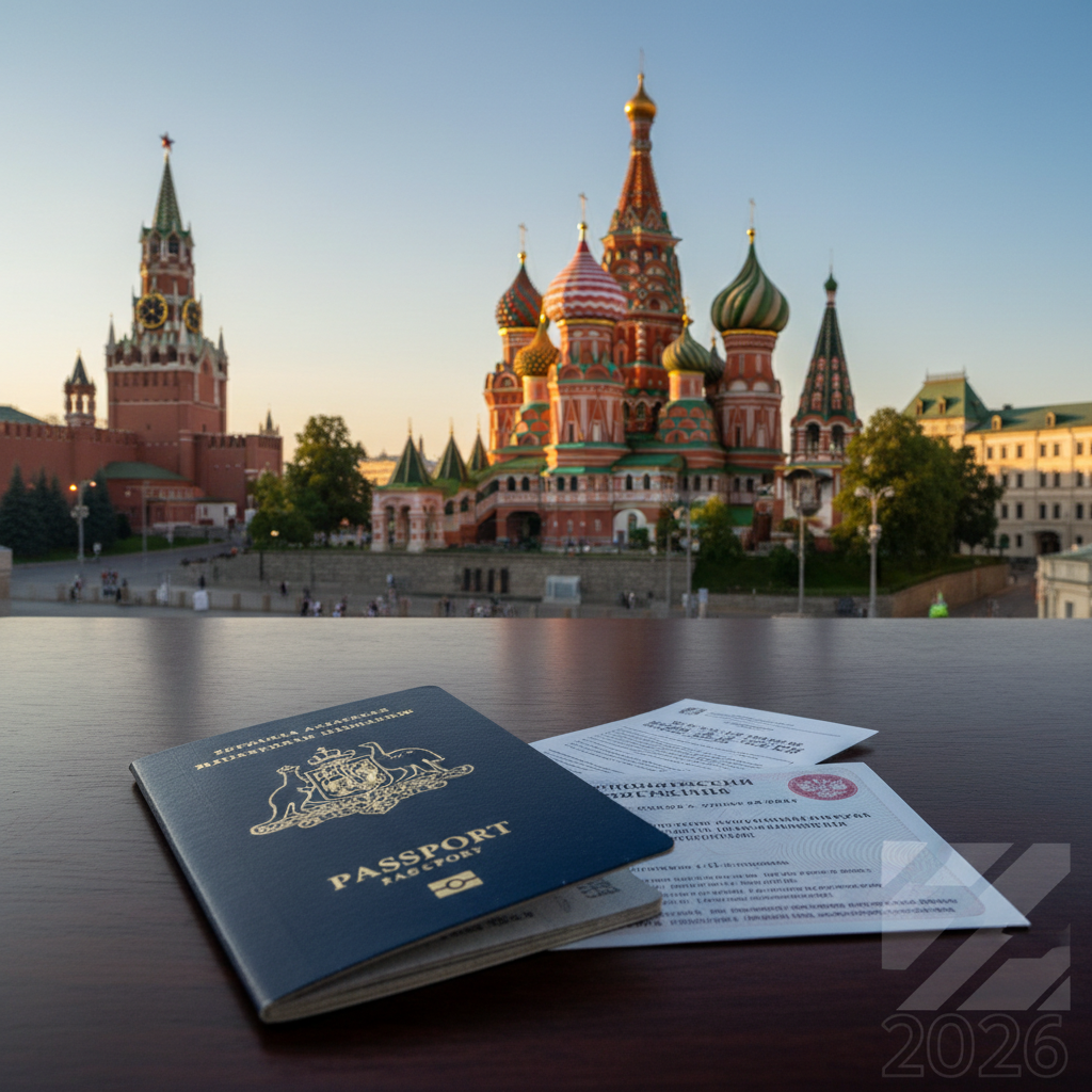 Russian Visa for Australian Citizens 2026: Complete Guide