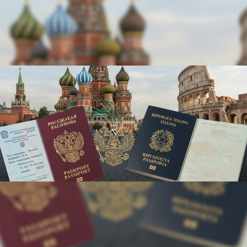 Russisches Visum für italienische Staatsbürger 2026: Kompletter Leitfaden