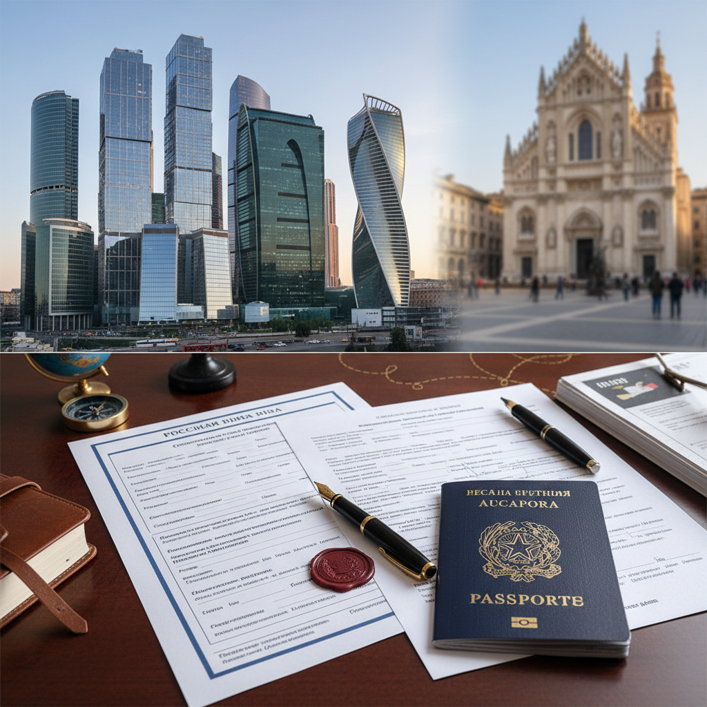 Comment Obtenir un Visa d'Affaires Russe depuis l'Italie : Guide Complet 2026