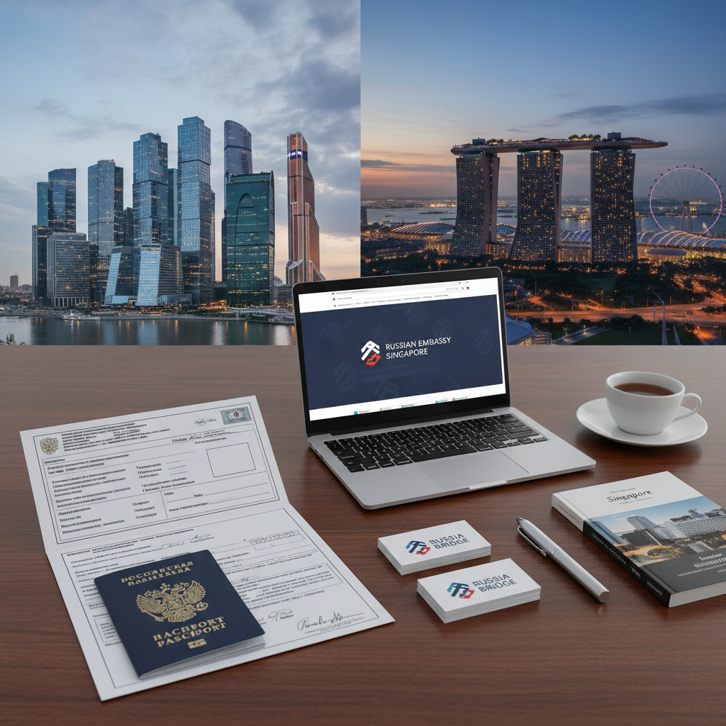 Cómo obtener una visa de negocios para Rusia desde Singapur: Guía completa 2026